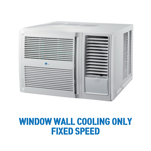Window Wall Cooling Only Fixed Speed